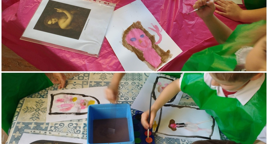 Ci cimentiamo nella riproduzione dei quadri di Leonardo da Vinci!